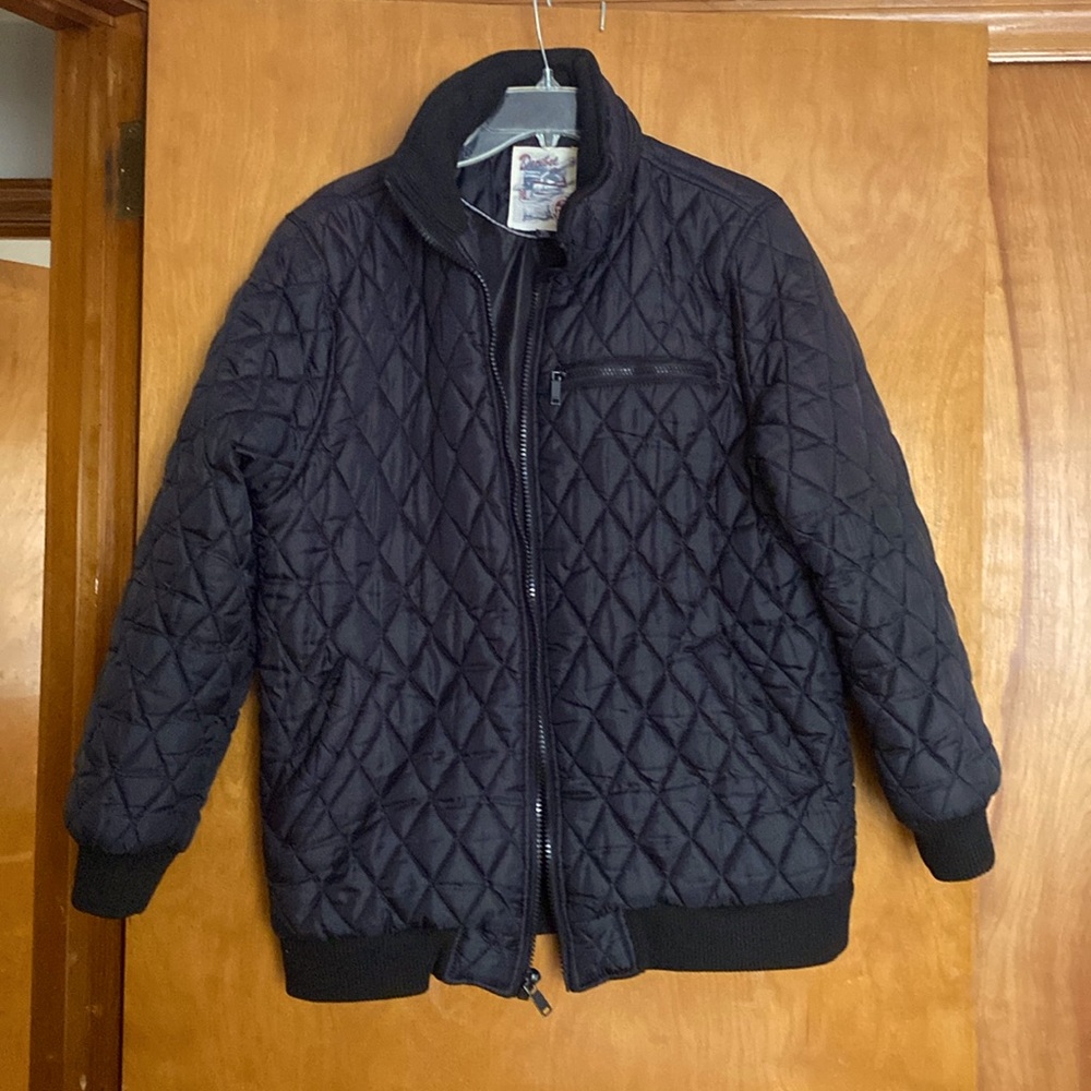 Mens  quilted bomber jacket, size M